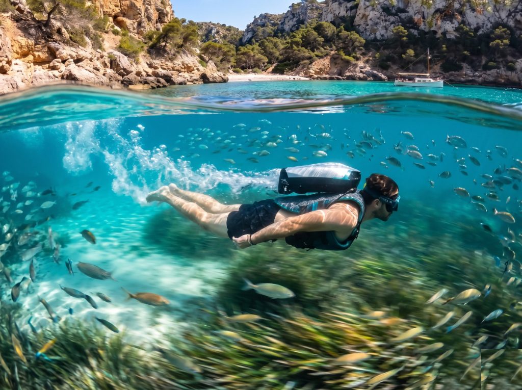Cudajet Underwater Jetpack Ibiza
